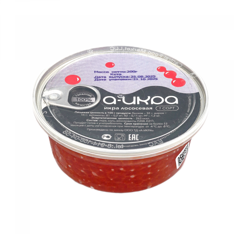 Икра кеты, 500 г